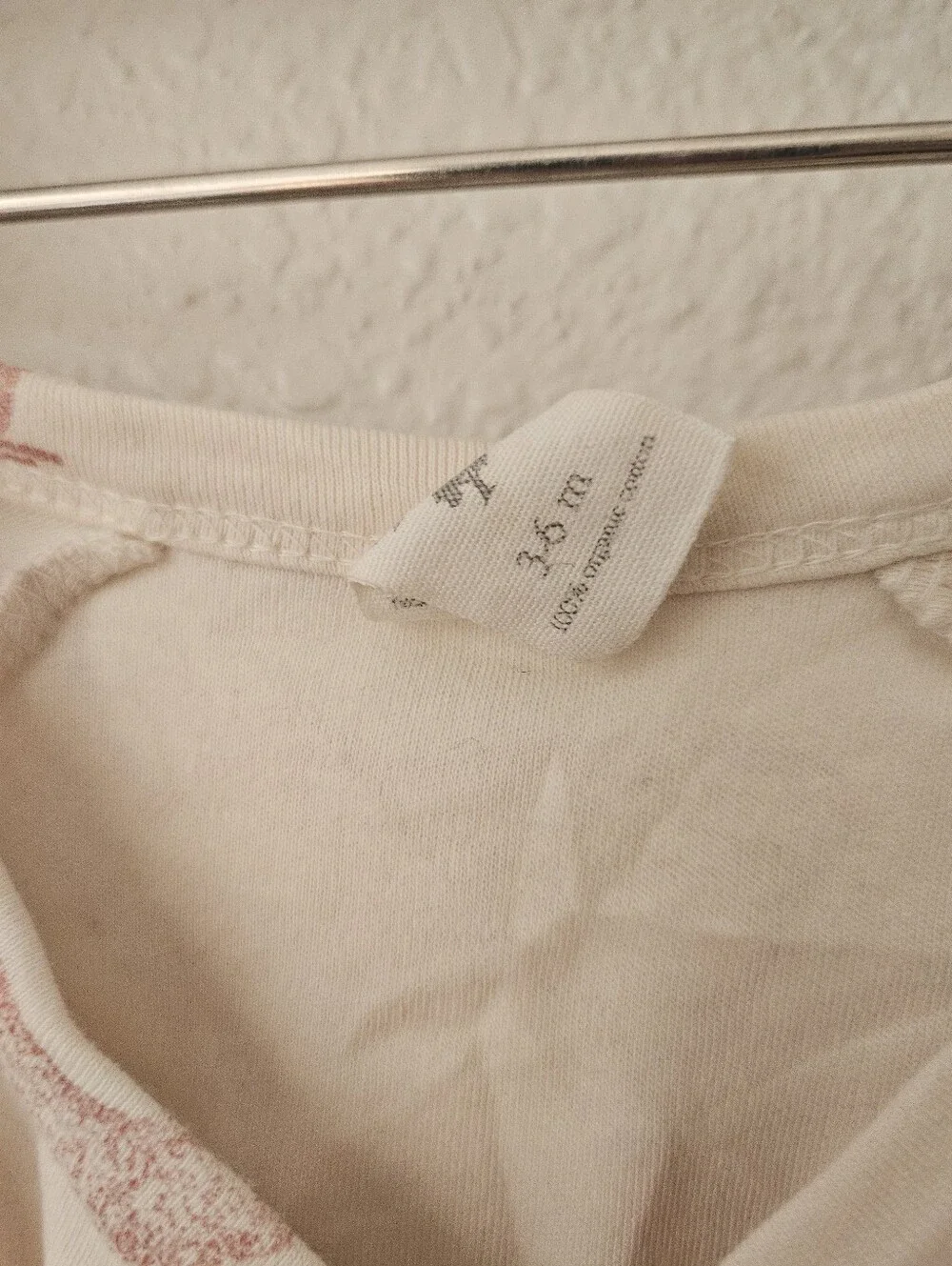 kate quinn 100% organic cotton short sleeve onesie , 3 - 6 months
